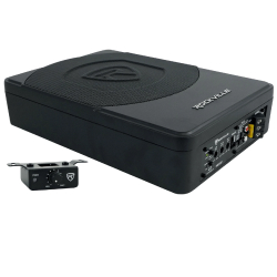 Rockville SS10P 10" 800w Slim Under-Seat Active Powered Car/Truck Subwoofer Sub