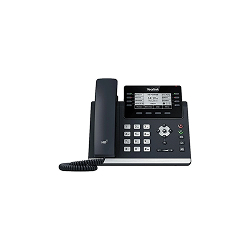 Yealink SIP-T43U Wall Mountable Corded IP Phone, 3.7" Graphical LCD,Classic Grey