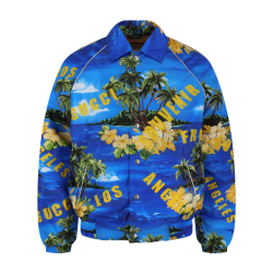 Gucci Mens Printed Nylon Jacket