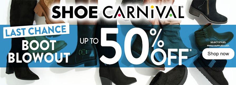 Last Chance Boot Blowout Up to 50% off