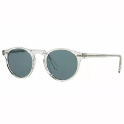 Oliver People OV5217S 1101R8 47 Gregory Peck Sun Crystal/Blue Men'sSunglasses