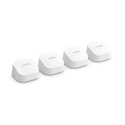 eero 6+ Plus mesh dual band wifi system Covers up to 6,000 sq. ft. (4-pack)