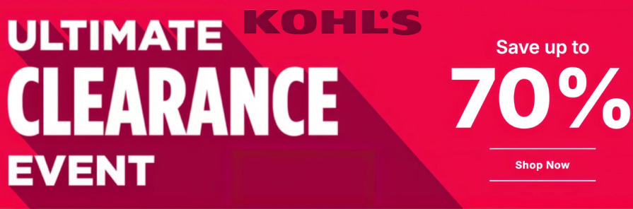 ultimate Clearance Event Save up to 70%