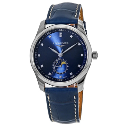 New Longines Master Collection Moonphase Automatic Men's Watch L2.909.4.97.0