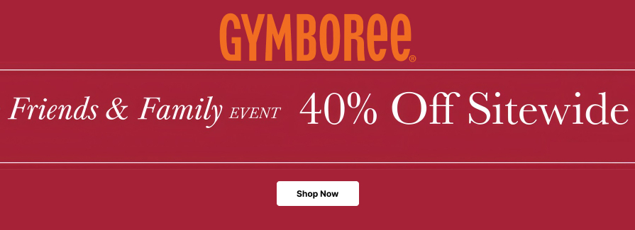 The Friends & Family Event 40% Off Sitewide.