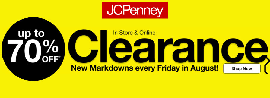 Up to 70% Off Clearance.