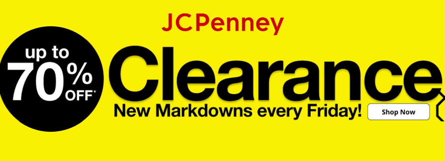 New Markdowns every Friday!Up to 70% off Clearance