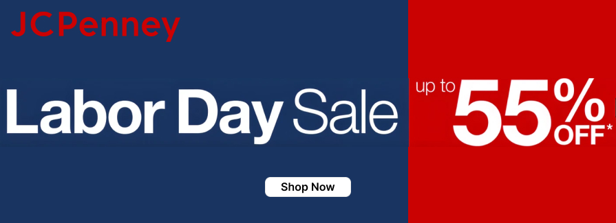 Labor Day Sale Up to 55% off.