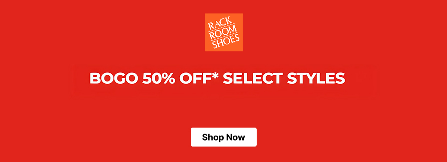 BOGO 50% Off Select Styles
