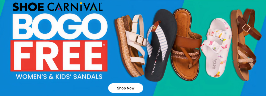 BOGO Free Women's & Kids' Sandals