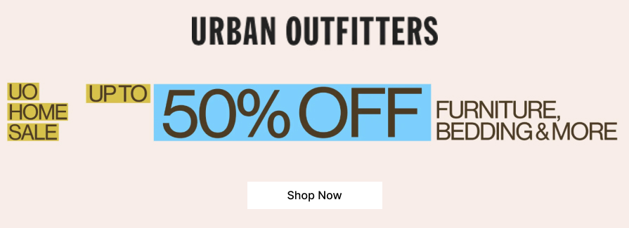 UO Home Sale ! Up to 50% off Furniture, Bedding & More. urban out