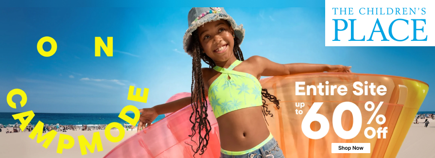 Up to 60% Off Entire Site. childrenplace